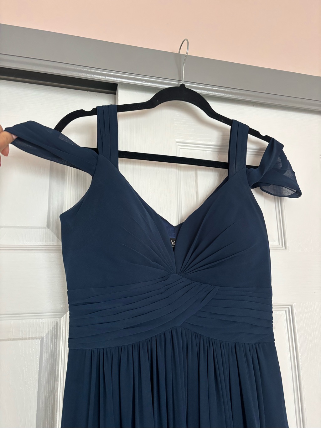 Lulu’s Ocean Of Elegance Navy Blue Formal Navy Dress